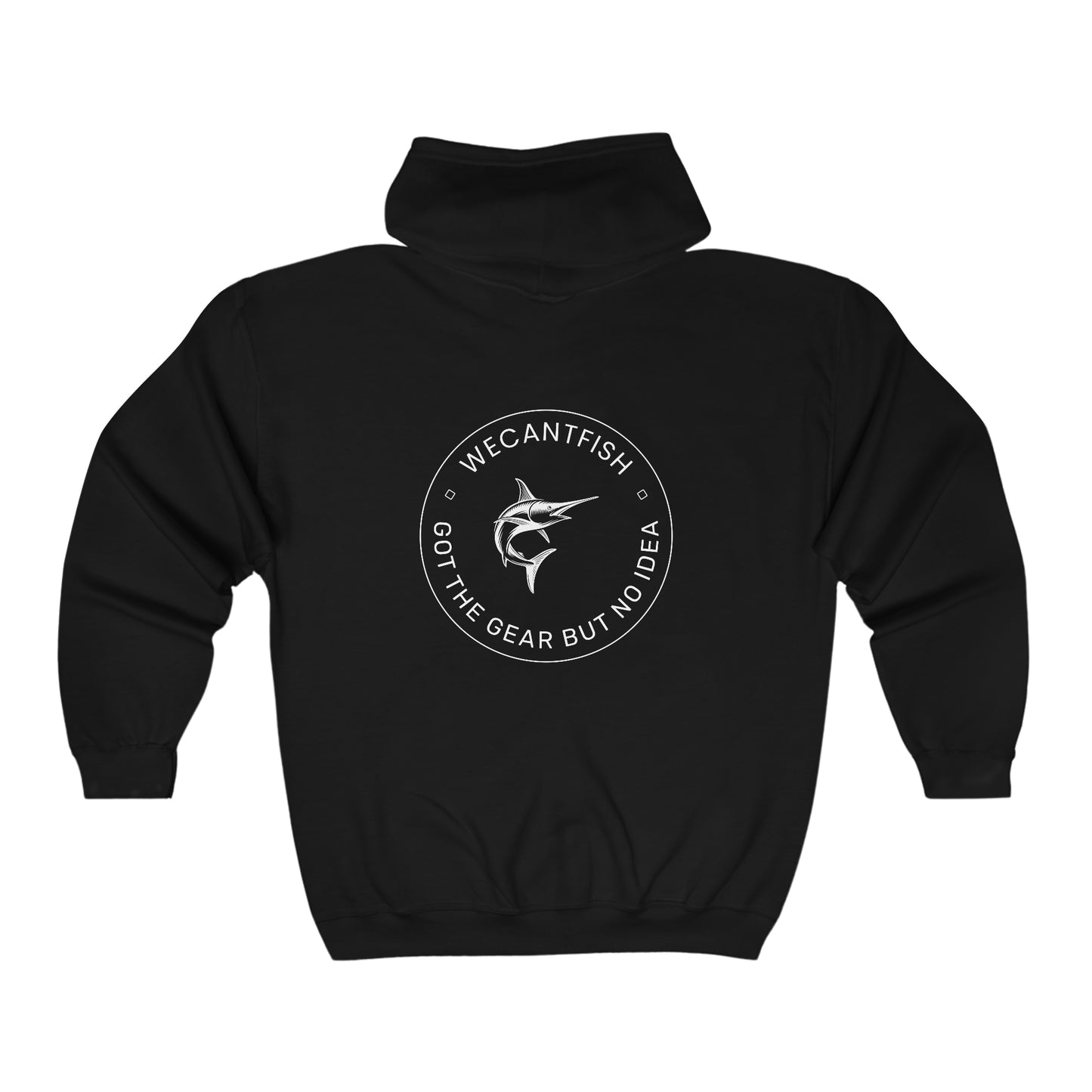 WEcantFISH Full Zip Hooded Sweatshirt